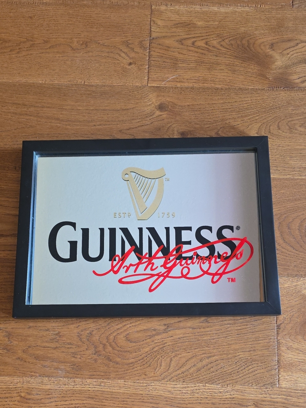 Guiness Bar Mirror